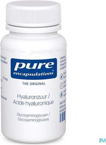 Pure Encapsulations - Hyaluronzuur - Helpt de Normale Structuur en Elasticiteit van de Huid te Behouden - 30 Capsules