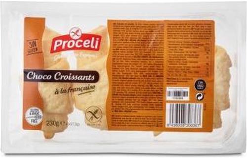 Proceli Croissant choco 4 stuks 230 gram