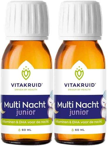 2x Vitakruid Multi Nacht Junior 60 ml