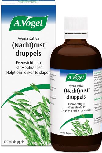 A.Vogel Avena sativa (Nacht)rust druppels - Avena sativa helpt om lichaam en geest te ontspannen.* - 100 ml