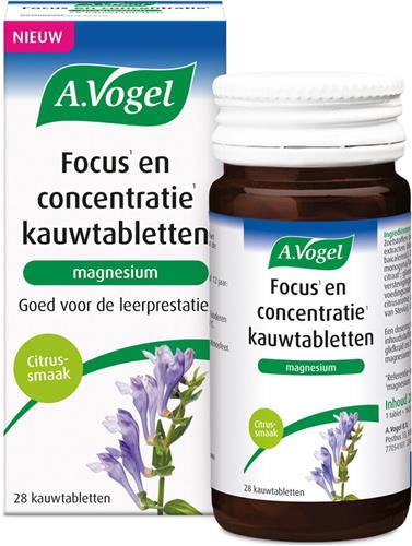 A.Vogel Focus En Concentratie 30 kauwtabletten