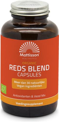 Mattisson - Biologische Reds Blend - Vezels & Antioxidanten - 180 capsules