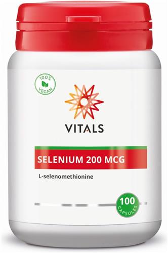 Vitals - Selenium - 200 mcg - 100 Capsules