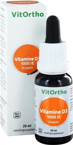 VitOrtho Vitamine D3 1000 IE - 20 ml