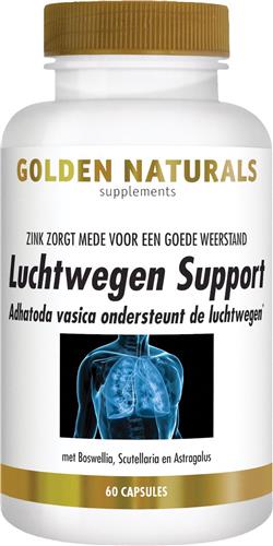 Golden Naturals Luchtwegen Support (60 veganistische capsules)