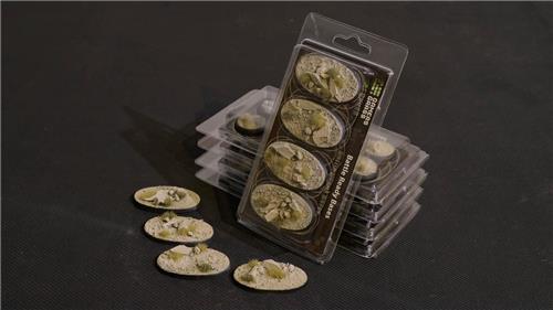 Arid Steppe Bases Pre-Painted (5x 40mm Round)