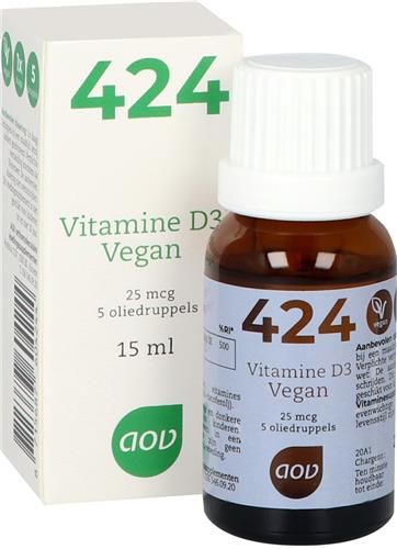 AOV 424 Vegan D3 Druppels 15 ml