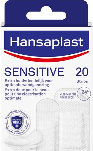 Hansaplast Sensitive Pleisters - Wondpleisters - Wondverzorging - 20 Stuks