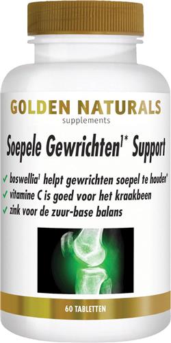 Golden Naturals Soepele Gewrichten Support (60 tabletten)