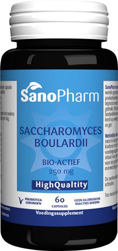 SanoPharm Saccharomyces Boulardii - 60 capsules