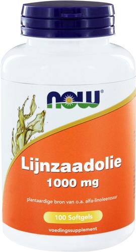 VitOrtho Now Lijnzaadolie 1000 mg tabletten 100 st