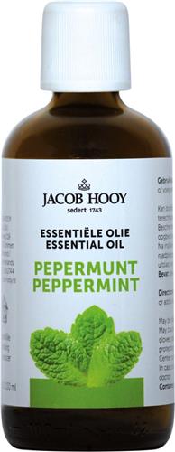 Jacob Hooy Pepermunt - 100 ml - Etherische Olie