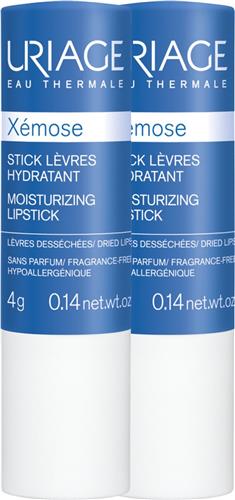 Uriage Lippenbalsem Xémose Stick Levres Hydratant 2x 4gr