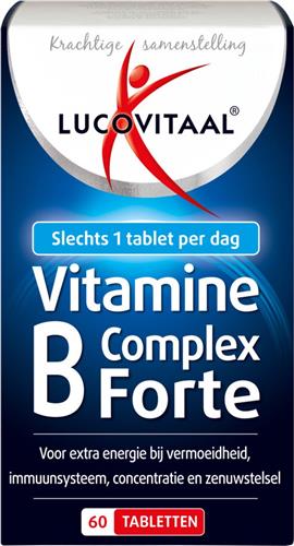 Lucovitaal Vitamine B Complex Forte Voedingssupplement - 60 tabletten