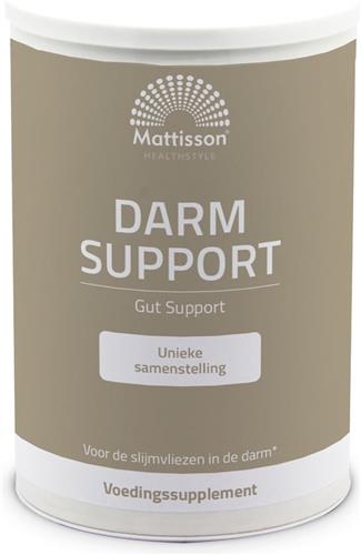 Mattisson - Darm Support - Acai, L-Glutamine, Probiotica, Chaga en Guarboonvezels - Voedingssupplement Slijmvliezen Darm - 275 Gram