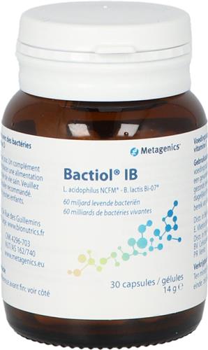 Metagenics Bactiol IB - 30 capsules