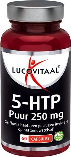 Lucovitaal 5-HTP Puur 250mg Vegan 60 capsules