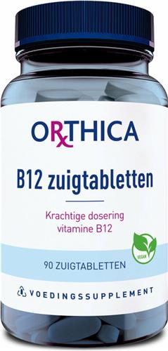 Orthica Vitamine B12 Zuigtabletten (Voedingssupplement) - 90 zuigtabletten