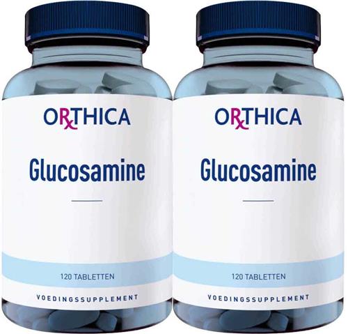 2x Orthica Glucosamine 120 tabletten