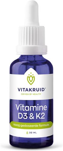 Vitakruid Vitamine D3 & K2 - 30 ml