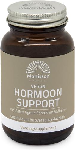 Mattisson - Hormoon Support - Vitex Agnus Castus Extract, 5 HTP, Saffraan en Zink methionine - Voedingssupplement Overgang - 60 Capsules