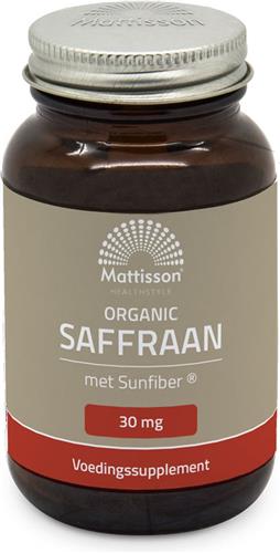 Mattisson - Biologisch Saffraan - 60 capsules