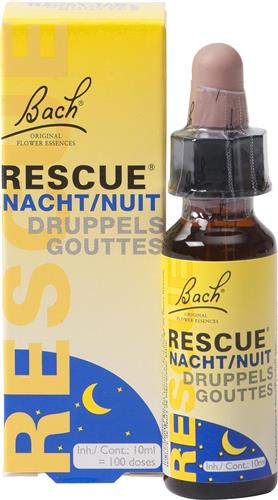 Bach rescue druppels nacht - 10 ml - Voedingssupplement