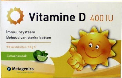 Vitamine d3 400 168 st