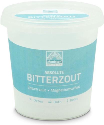 Mattisson - Bitterzout - Epsom zout - Magnesiumsulfaat - 650 Gram