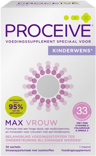 Proceive Kinderwens Max Vrouw 30 stuks