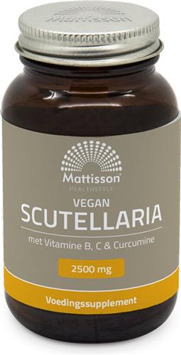 Mattisson - Scutellaria Extract 2500mg - Glidkruid - Met Vitamine B, C & Curcumine - 60 Capsules