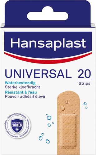 Hansaplast Universal Pleisters - Wondpleisters - Wondverzorging - 20 Stuks