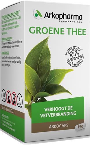 Arkopharma Arkocaps Groene Thee - 150 capsules - Voedingssupplement