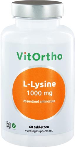 VitOrtho L-Lysine 1000 mg - 60 tabletten