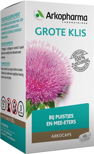 Arkocaps Grote Klis - 45 Capsules - Voedingssupplementen