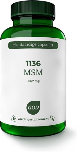 AOV 1136 MSM - 90 vegacaps - Voedingssupplement Zwavel