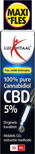 Lucovitaal CBD Cannabidiol Olie 5% 30 ml