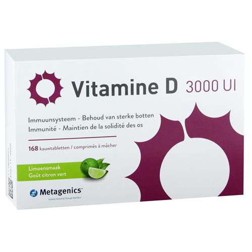 Metagenics Vitamine D 3000 IE - 168 tabletten