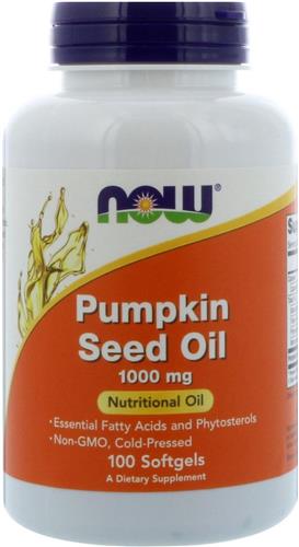 Supplementen - Pumpkin Seed Oil - 100 Softgels - Now Foods -