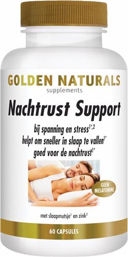 Golden Naturals Nachtrust Support (60 veganistische capsules)