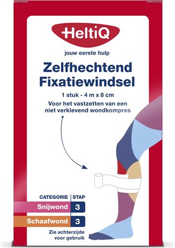 Heltiq Zelfh.Windsel 4Mx8Cm