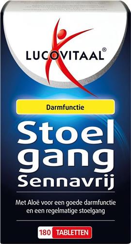 3x Lucovitaal Stoelgang Sennavrij 180 tabletten