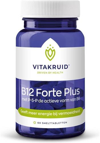 2x Vitakruid B12 Forte Plus 60 tabletten