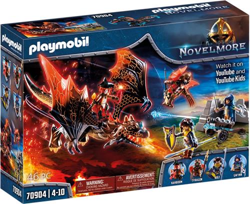 PLAYMOBIL Novelmore drakenaanval - 70904