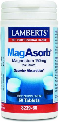 Lamberts Voedingssupplementen Lamberts Magasorb 60tab