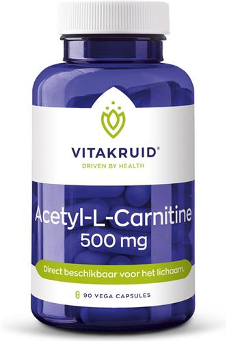 Vitakruid Acetyl-l-carnitine 500 mg (90vc)