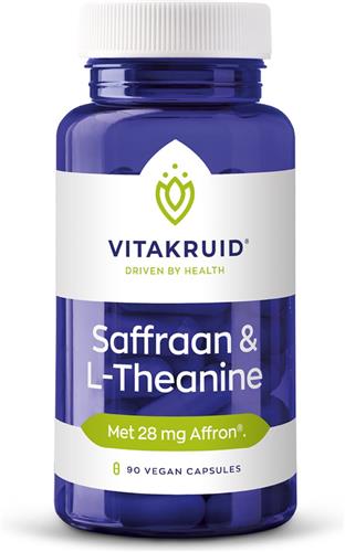 Vitakruid - Saffraan & L-Theanine met 28mg Affron