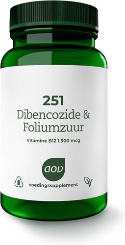 AOV 251 Dibencozide & Foliumzuur - 60 zuigtabletten - Vitaminen - Voedingssupplement