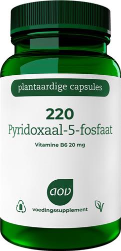 AOV 220 Pyridoxaal-5-fosfaat - 60 vegacaps - Vitaminen - Voedingssupplement