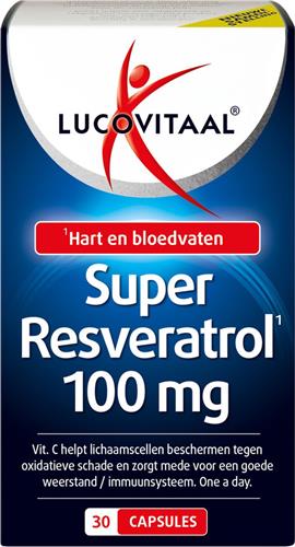 Lucovitaal Super Resveratrol 100 mg 30 capsules